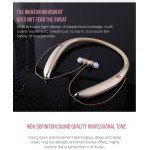 Wholesale Premium Sports Over the Neck Wireless Bluetooth Stereo Headset V8 (Gold)